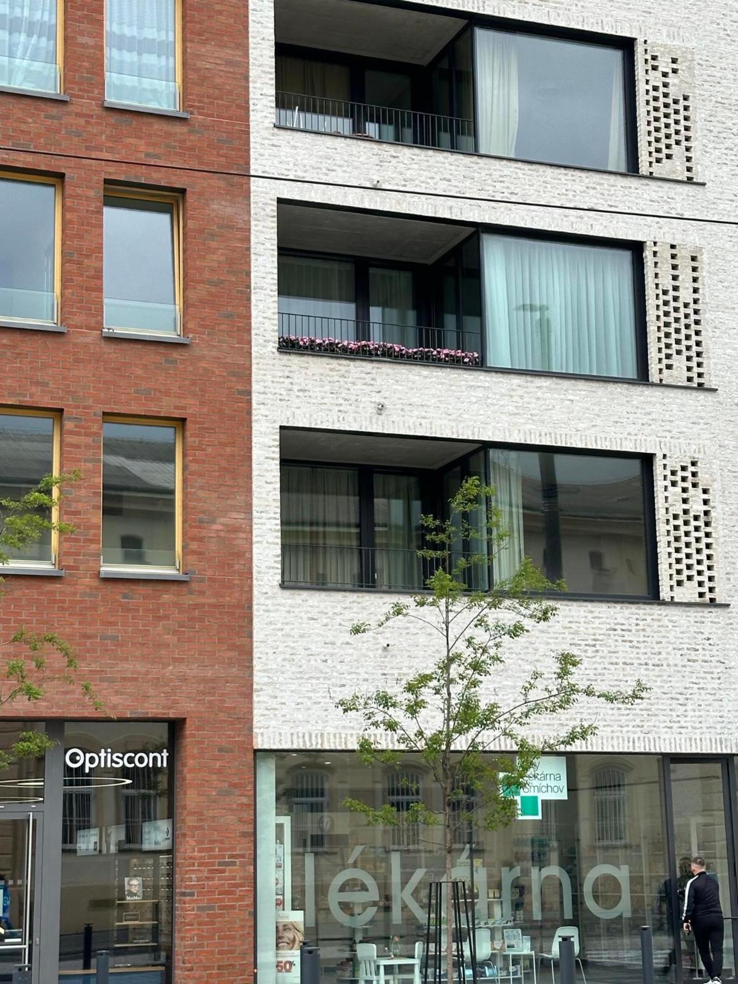 Sunny Apartment In Smichov, Prague 5 Exterior foto